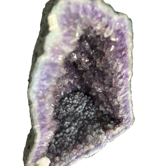 Genuine Amethyst Crystal Cluster Geode Cathedral Specimen 22 lbs - Picture 12 of 13